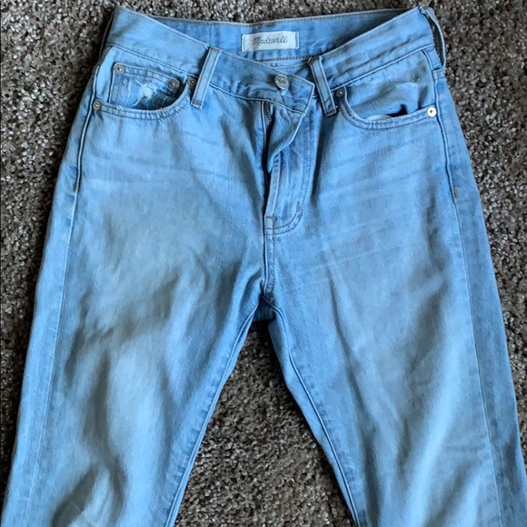 Madewell The Perfect Summer Jeans Fitzgerald Wash High Waist Crop 23 - Picture 10 of 12